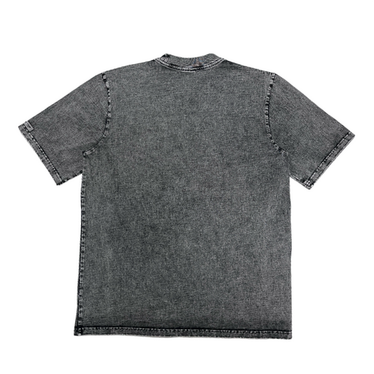 Solid color basic design T-shirt